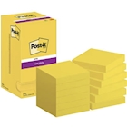 Immagine di Post-it 3M 654-s super sticky 90 ff 76x76 giallo