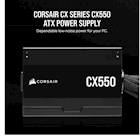 Immagine di Alimentatore per PC 550 w CORSAIR Alimentatore ATX CX Series CX550 Certificazione CP-9020277-EU