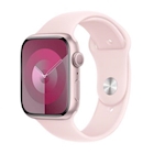 Immagine di Apple watch series 9 gps + cellular 41mm cassa alluminio rosa cinturino sport rosa confetto - s/m