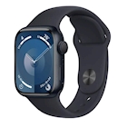 Immagine di Apple watch series 9 gps 41mm cassa alluminio mezzanotte cinturino sport mezzanotte - m/l