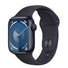 Immagine di Apple watch series 9 gps 45mm cassa alluminio mezzanotte cinturino sport mezzanotte - m/l