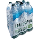 Immagine di Pallet acqua minerale LEVISSIMA bottiglia 100% R-PET liscia ml 1500