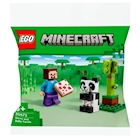 Immagine di Costruzioni LEGO Steve e Baby Panda 30672