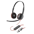 Immagine di Poly bw 3220 stereo USB-C hs +us