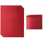 Immagine di Cartoncino FAVINI Prismacolor cm 50x70 g220 rosso risma da 20 fogli