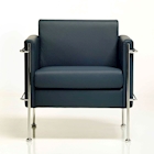 Immagine di Poltrona in ecopelle DIEMME JAZZ colore blu