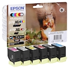 Immagine di Multipack Inkjet EPSON C13T379D4010 6 colori 60,5 ml