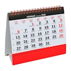 Immagine di Calendario da tavolo Essential Desk cm 16,5x14 rosso 100+