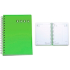 Immagine di Agenda in PPL con spirale giornaliera cm 15x21 verde 20+