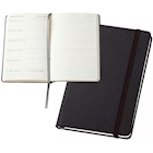 Immagine di Agenda/taccuino in PVC settimanale tascabile cm 9x14,5 nero 50+