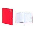 Immagine di Agenda Matra con elastico settimanale cm 17x24 rosso 20+