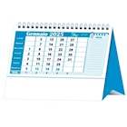 Immagine di Calendario da tavolo New Color Desk cm 19x14,5 blu 100+