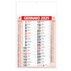 Immagine di Calendario da parete Olandese Classic cm 28,8x47 rosso 100+