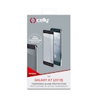 Immagine di Cover vetro temperato CELLY FULLGLASS - Samsung Galaxy A7 2018 FULLGLASS795BK