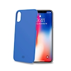 Immagine di Cover pvc blu CELLY SHOCK - Apple iPhone Xs/ iPhone X SHOCK900BL