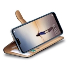 Immagine di Custodia similpelle nero CELLY WALLY - Huawei P20 Lite WALLY744