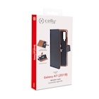 Immagine di Custodia similpelle nero CELLY WALLY - Samsung Galaxy A7 2018 WALLY795