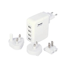 Immagine di World travel charger USB 4 portet 25 watts +