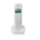 Immagine di Telefono cordless digitale BRONDI CORDLESS GALA 10273722 raggio di azione 50 metri colore bianco