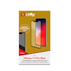 Immagine di Proteggi schermo 3d glass vetro temperato CELLY 3DGLASS - Apple iPhone 11 Pro Max 3DGLASS1002BK