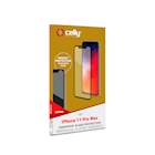 Immagine di Proteggi schermo 3d glass vetro temperato CELLY 3DGLASS - Apple iPhone 11 Pro Max 3DGLASS1002BK