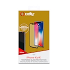 Immagine di Proteggi schermo 3d glass vetro temperato CELLY 3DGLASS - Apple iPhone Xs/ iPhone X 3DGLASS900BK