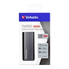 Immagine di Ssd esterni 120 GB USB 3.0 VERBATIM SSD Vx500 47441