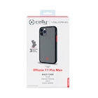 Immagine di Cover tpu + policarbonato nero CELLY VOLCANO - Apple iPhone 11 Pro Max VOLCANO1002BK