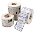 Immagine di Kit stampa: 3 nastri TTR in resina mm 110x450 e 3 rotoli da 1760 etichette trasp mm 75x35 ZEBRA