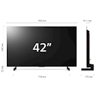 Immagine di Tv 42" 4K (3840x2160) LG ELECTRONICS 42 OLED EVO C4 4K UHD WEBOS24 PIEDINI LATERALI OLED42C44LA.API