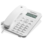 Immagine di Telefono con filo MOTOROLA TELEFONO FISSO CT202 BIANCO (CON DISPLAY) 107CT202WHITE