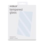 Immagine di Protezione invisibile in vetro temperato per iPad air 11 celly glasstab17