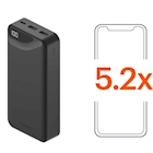 Immagine di Power bank CYGNETT Power bank da 20.000 mAh - nero CY4345PBCHE