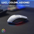 Immagine di Gxt109w felox gaming mouse white