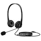 Immagine di Cuffie con filo si USB Nero HP Cuffie stereo USB HP G2 428K6AA