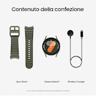 Immagine di Smartwatch 1,3" SAMSUNG GALAXY WATCH7 BT 40MM KHAKI SM-L300NZGAITV