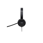 Immagine di Lenovo 100 - cuffie con microfono - over ear - cablato - USB - nero