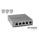 Immagine di Switch NETGEAR NETGEAR GS105E Switch Smart Managed Plus 5 porte G GS105E-200PES