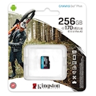 Immagine di Memory Card micro sd xc 256GB KINGSTON SDCG3/256GBSP