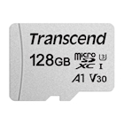 Immagine di Memory Card micro sd 128GB TRANSCEND TS128GUSD300S - microSD da 128GB, UHS-I U3 A1 TS128GUSD300S