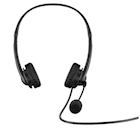 Immagine di Cuffie con filo sì 1 x jack 3,5mm Nero HP Cuffie Stereo HP da 3.5 mm G2 428K7AA