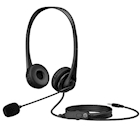 Immagine di Cuffie con filo sì 1 x jack 3,5mm Nero HP Cuffie Stereo HP da 3.5 mm G2 428K7AA