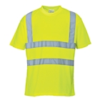 Immagine di T-shirt alta visibilità portwest s478 colore giallo taglia XXXXXXL