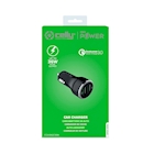 Immagine di Caricabatterie nero CELLY CC2USBQC30 - 2 USB Car Charger 18W CC2USBQC30BK