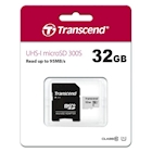 Immagine di Memory Card micro sd hc 32GB TRANSCEND TS32GUSD300S-A - microSD da 32GB, con adattatore, TS32GUSD30