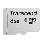 Immagine di Memory Card micro sd hc 8GB TRANSCEND TS8GUSD300S - microSD da 8GB, Classe 10 TS8GUSD300S