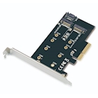 Immagine di 2-in-1 m.2 ssd pcie adapter sata