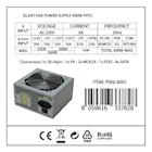 Immagine di Alimentatore per PC 400 w NILOX ALIMENTATORE 400W - PSNI-4001 PSNI-4001