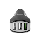 Immagine di Caricabatterie nero CELLY CC3USBTURBO - 3 USB Car Charger 22W CC3USBTURBOBK