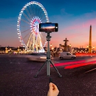 Immagine di Asta selfie nero CELLY CLICKPLUSPOD - Bluetooth Selfie Stick up To 6.5" CLICKPLUSPODBK